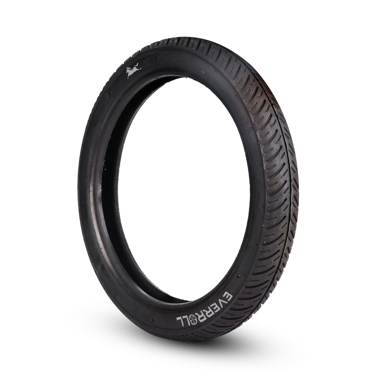 EverRoll Front Tubeless Nylon Tyre - 2.75-17 TL | Vehicle Compatibility - TVS Sport, Star City, 125, VictorGX 110