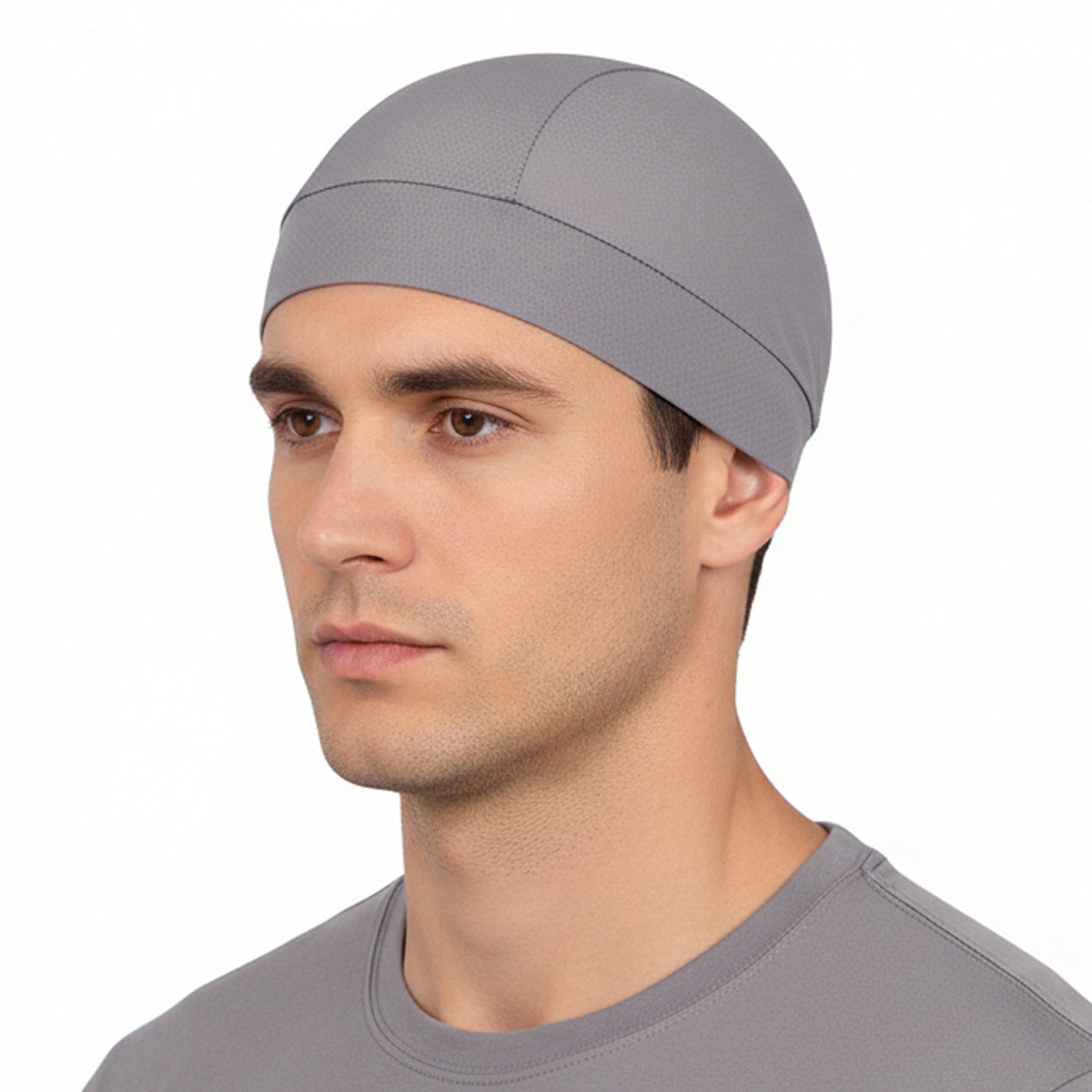 EverRide Breathable Skull Cap for Men & Women | Ergonomic Fit | 4-Way Stretch | Shape Retention | Lightweight & Sweat Wicking