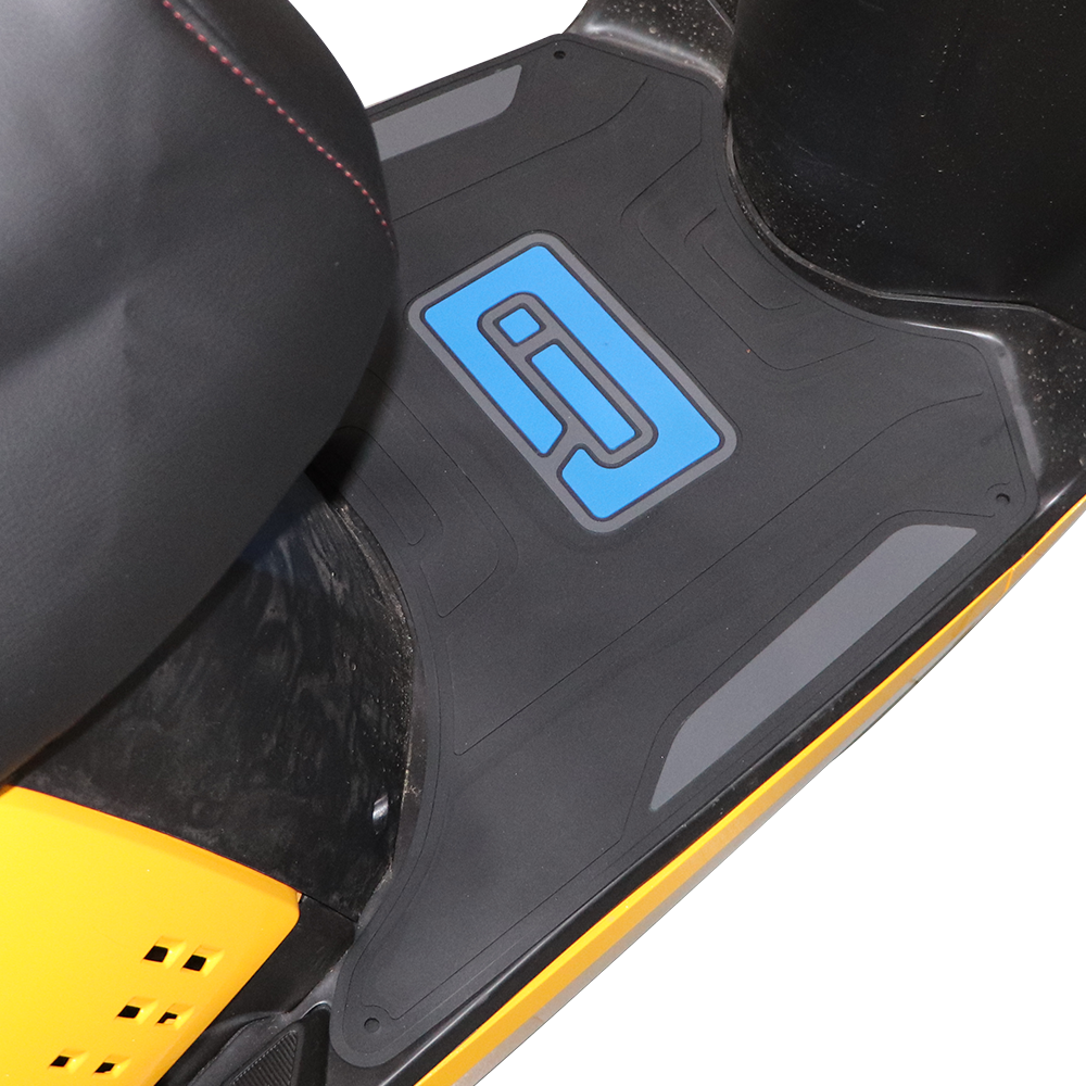 TVS IQUBE DESIGNER FLOOR MAT – Custom-Fit, Non-Slip, Weather-Resistant Scooter Floor Mat