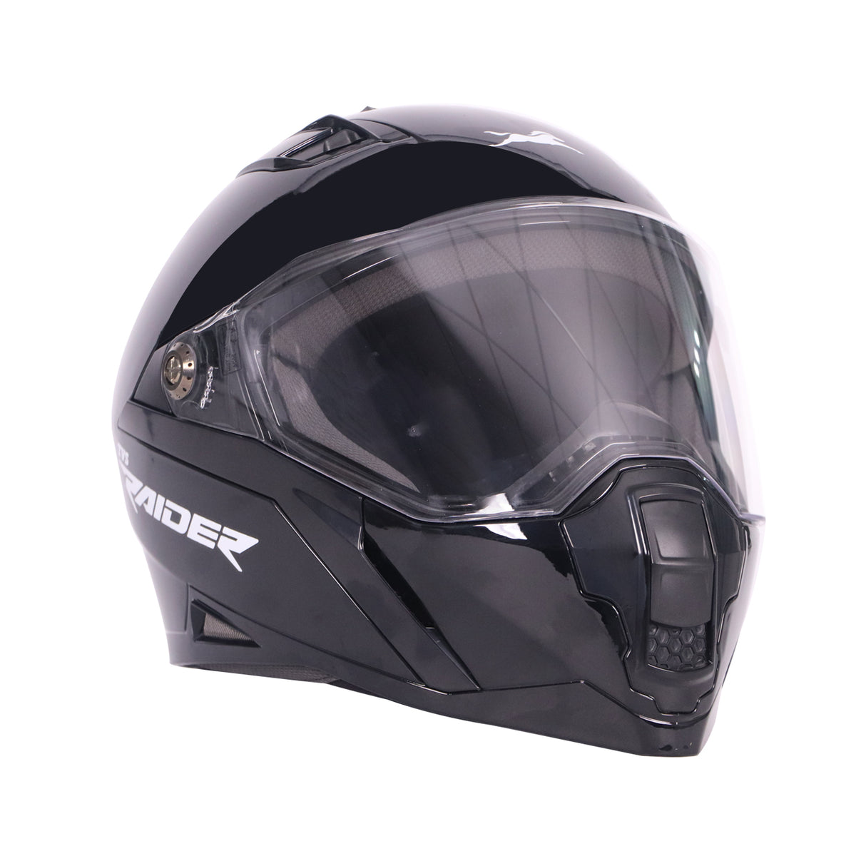 TVS Raider FF Black Helmet - Advanced Safety, Comfort & Style for Riders