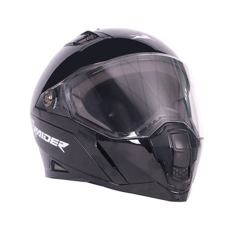 TVS Raider FF Black Helmet - Advanced Safety, Comfort & Style for Riders