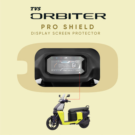 TVS Orbiter Pro Shield Display Screen Protector – Anti-Scratch, Clear & Durable