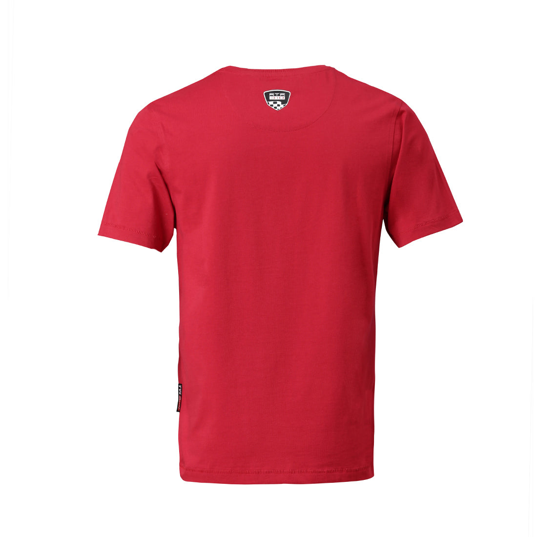 TVS Racing Fiery Red Cyborg Crew Neck T-Shirt – 100% Cotton, Breathable & Comfortable