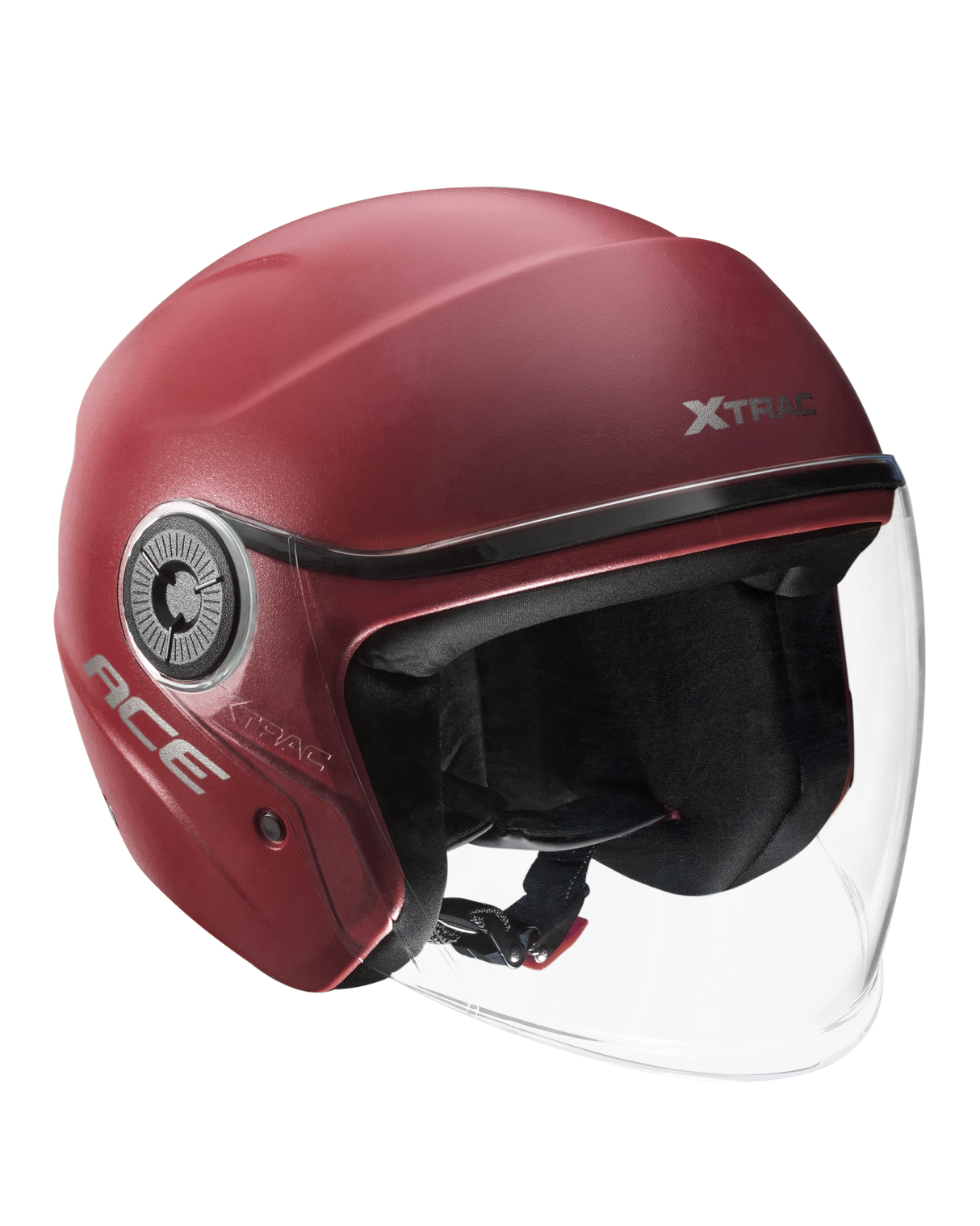 Xtrac Ace Half Face Helmet – ISI Certified Open Face Helmet for Men & Women