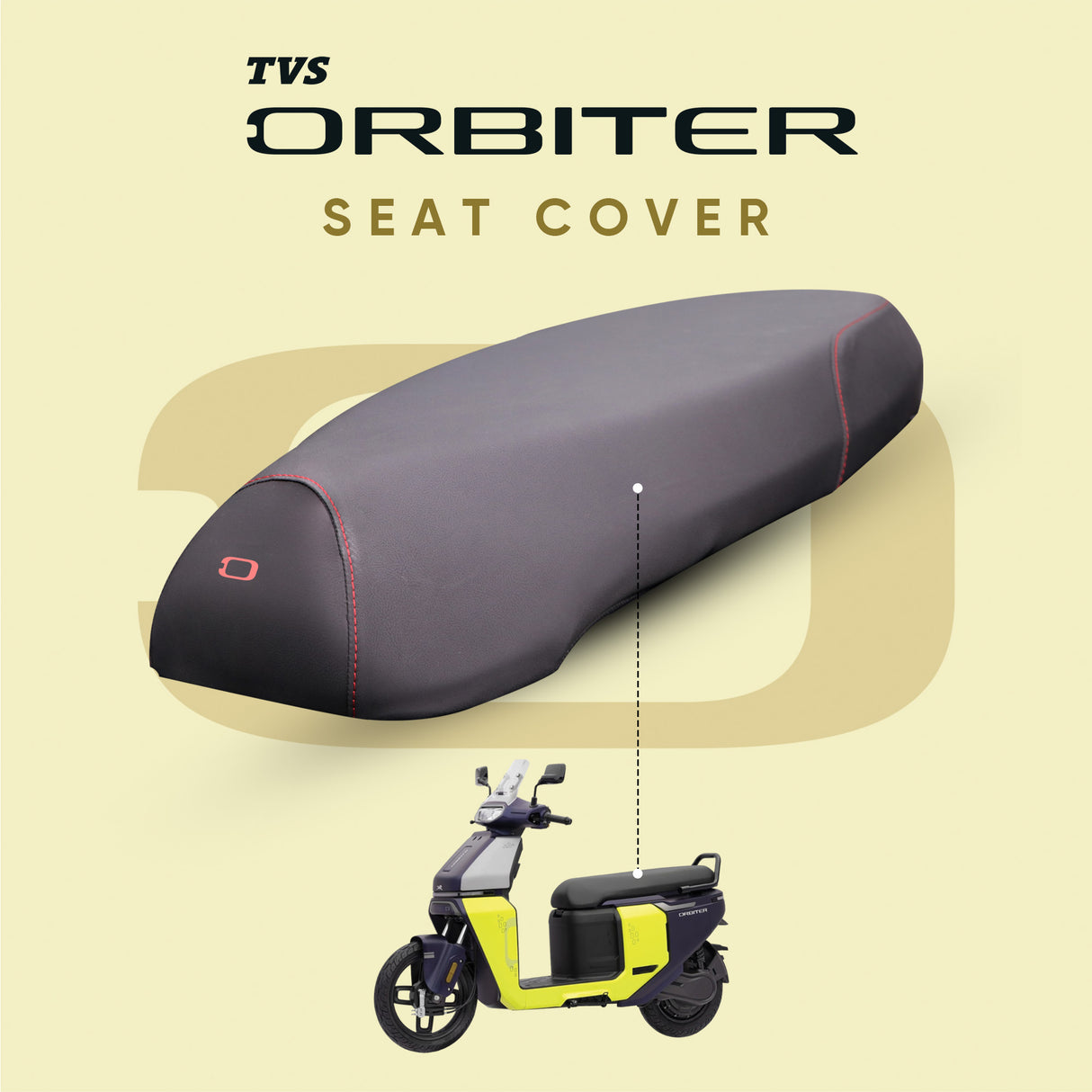 TVS Orbiter Seat Cover – Premium Quality, Waterproof, and Durable Protection