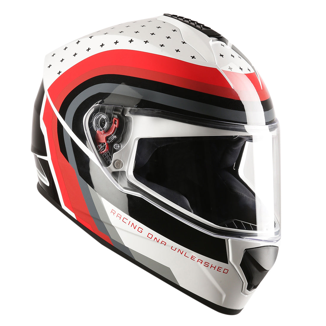 TVS Racing Phantom Series Full Face Helmet for Men | DOT & ISI Certified