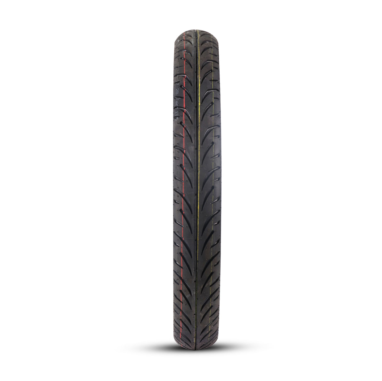 EverRoll Front Tubeless Nylon Tyre - 80/100-17 TL PM MC15 | Vehicle Compatibility - TVS Star City, City 125