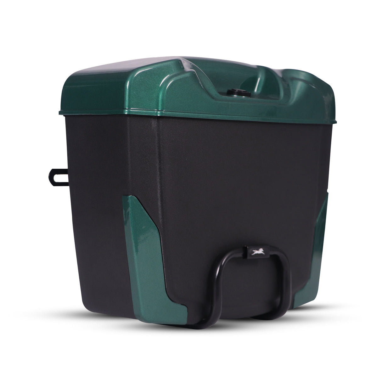 RideGears Side Box Green for Moped – Durable & Secure Storage