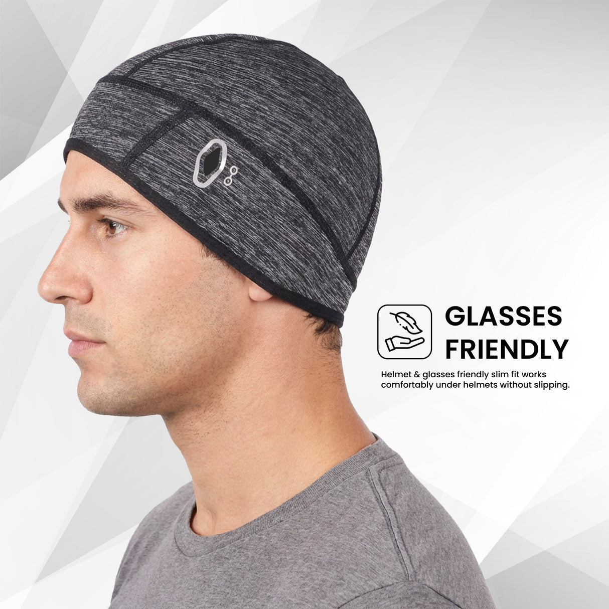 EverRide Premium Skull Cap for Men & Women | High Elastic | Breathable Fabric | One Size Fits All | Lightweight & Comfortable