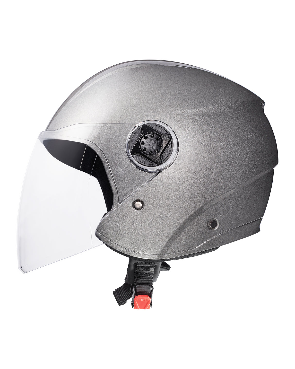 Xtrac Fit ISI Certified Half Face Helmet with Clear Visor – Lightweight Protection for All Two-Wheelers