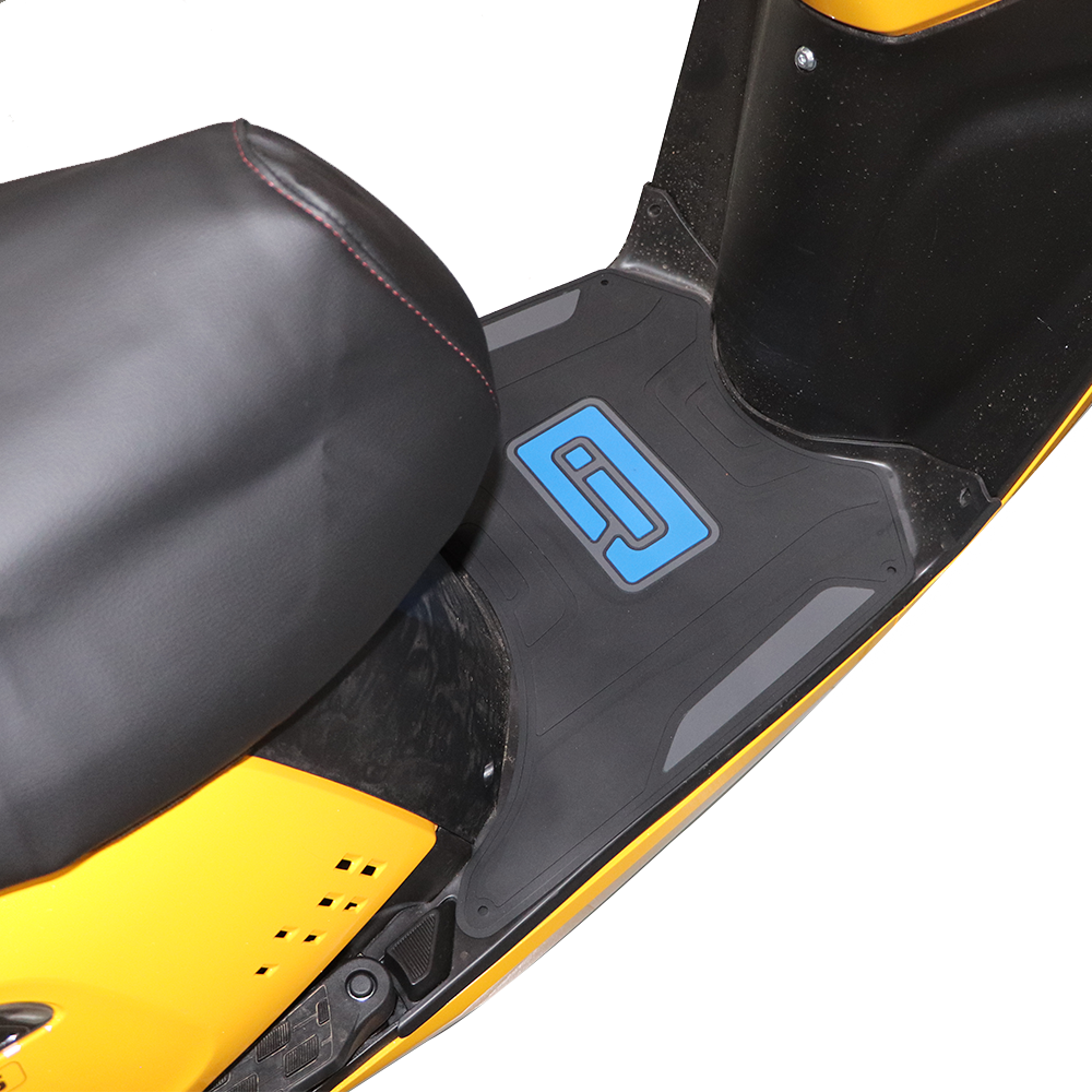 TVS IQUBE DESIGNER FLOOR MAT – Custom-Fit, Non-Slip, Weather-Resistant Scooter Floor Mat