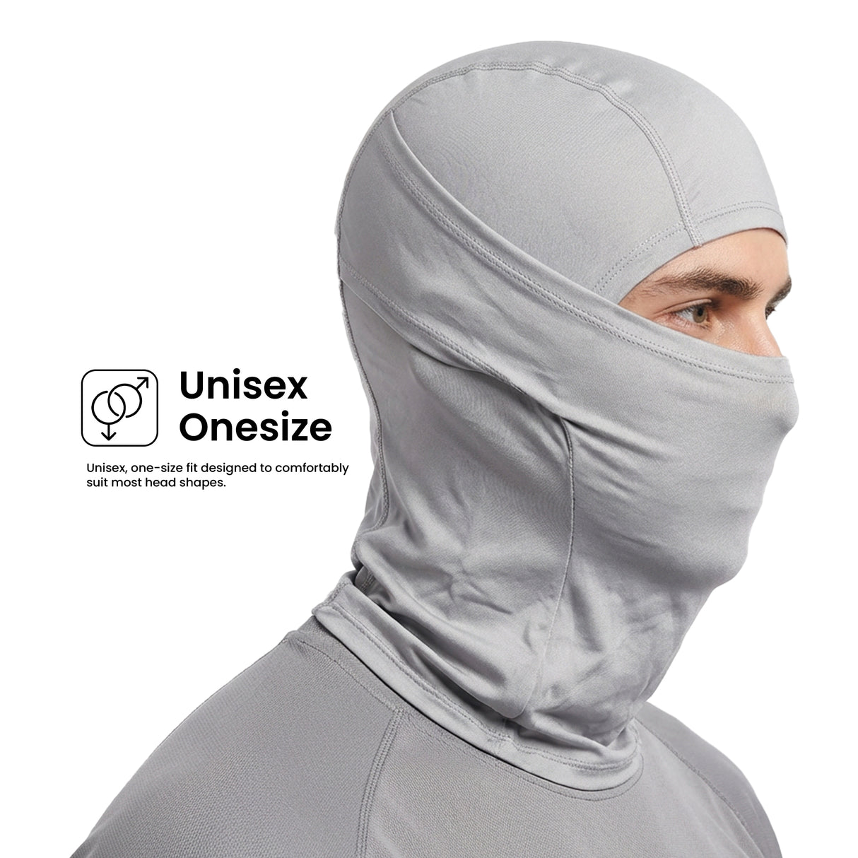 EverRide Balaclava for Men & Women | Breathable & Eco-Friendly | Long-Lasting Durability | UV Protection | Lightweight & Comfortable