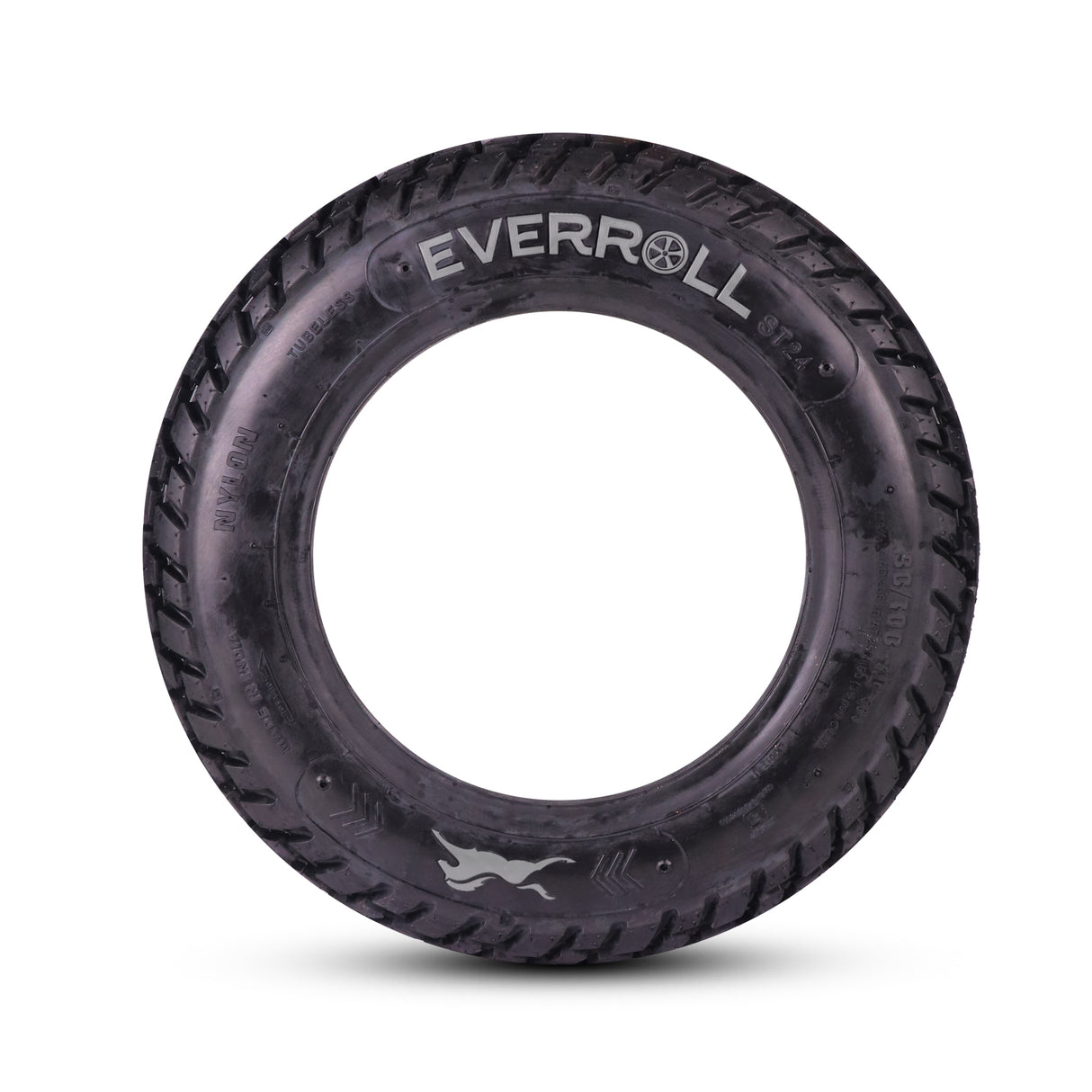 EverRoll Tubeless Nylon Rear Tyre - 90/100-10 TL PM ST24 | Vehicle Compatibility - TVS Scooty Zest 110