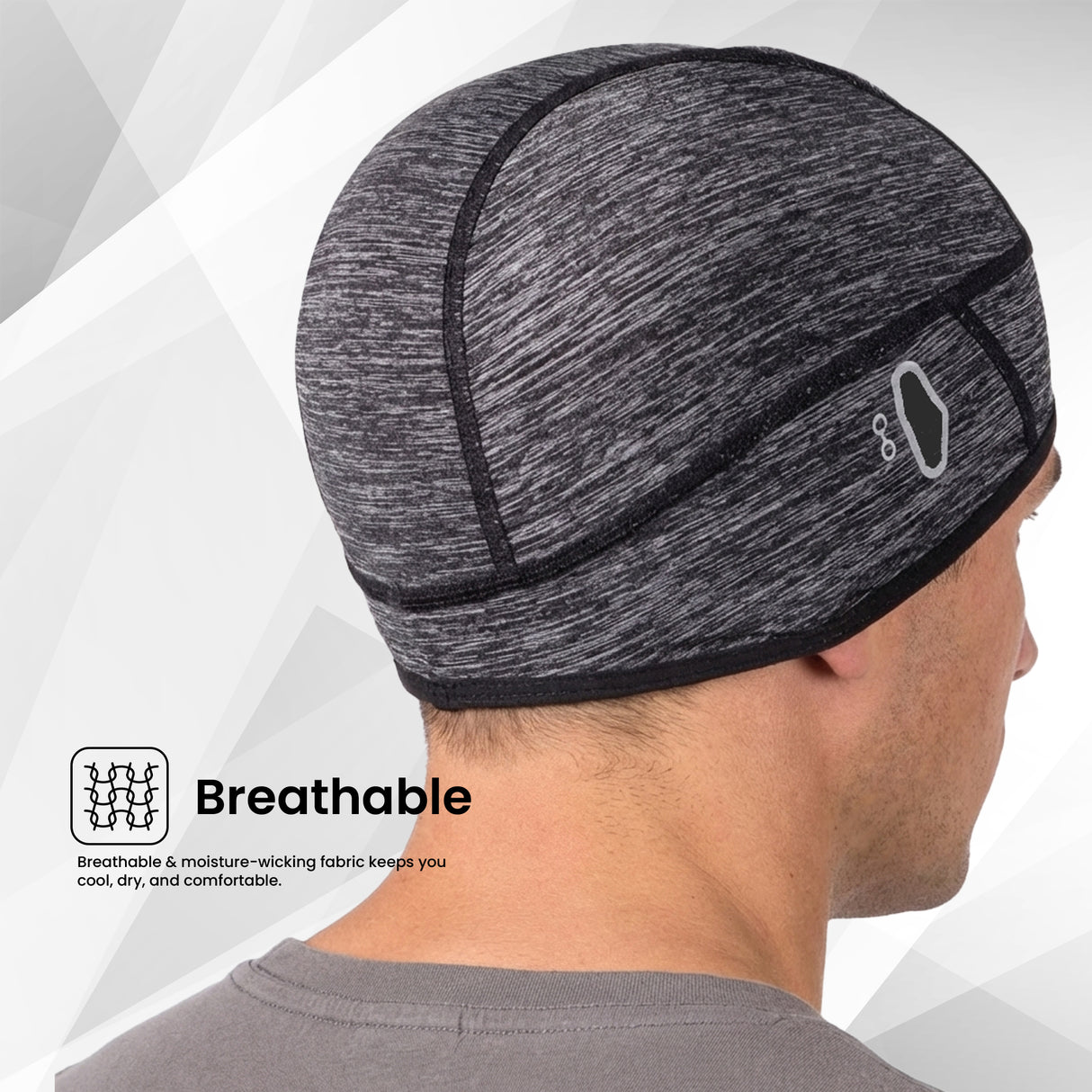 EverRide Premium Skull Cap for Men & Women | High Elastic | Breathable Fabric | One Size Fits All | Lightweight & Comfortable