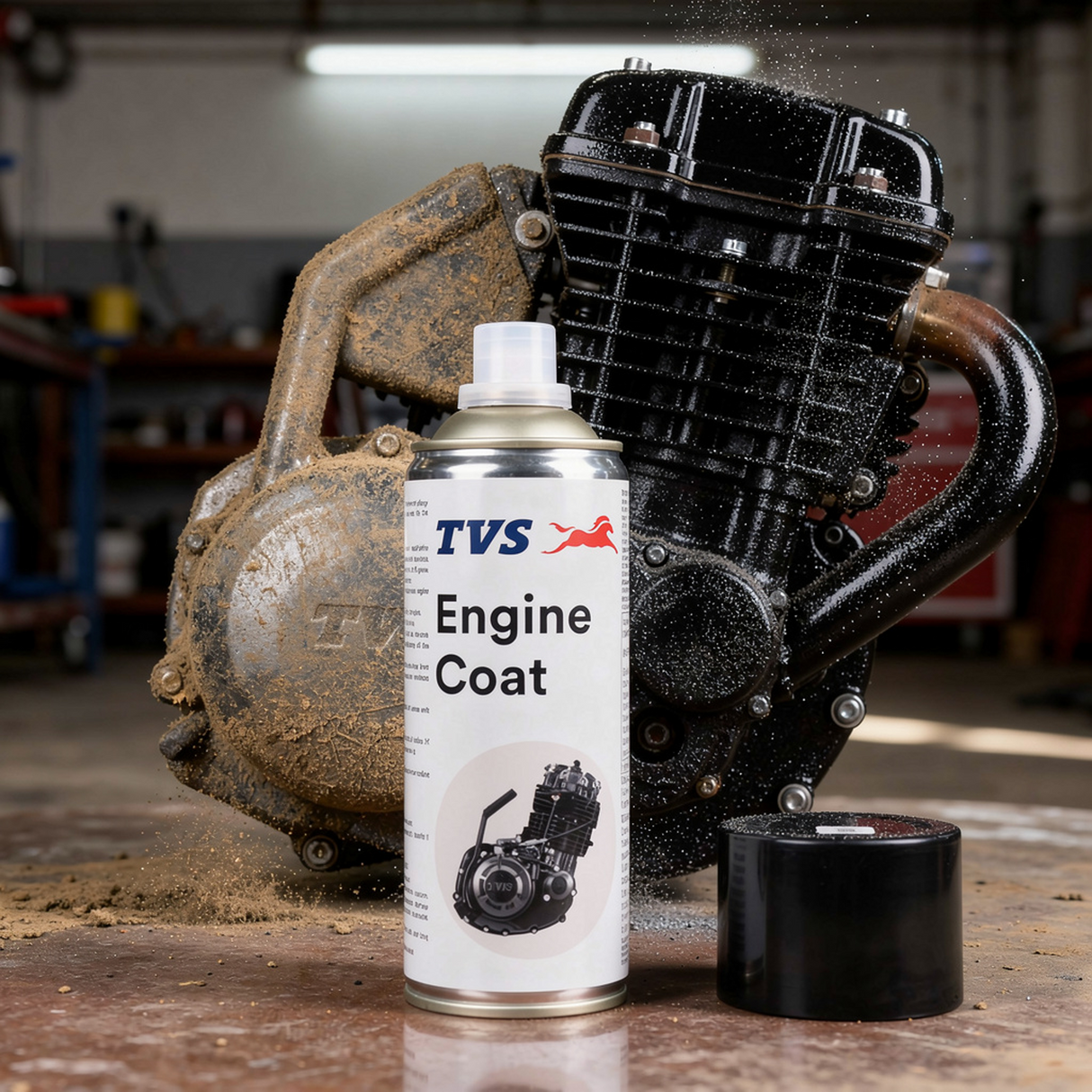 TVS Engine Coat – Advanced Heat-Resistant, Corrosion-Resistant Coating for Engine Protection