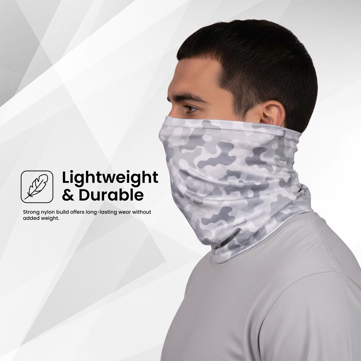 EverRide Eco All-Over Print Neck Gaiter | Seamless Comfort | Lightweight & Durable | UV Protected | Unisex