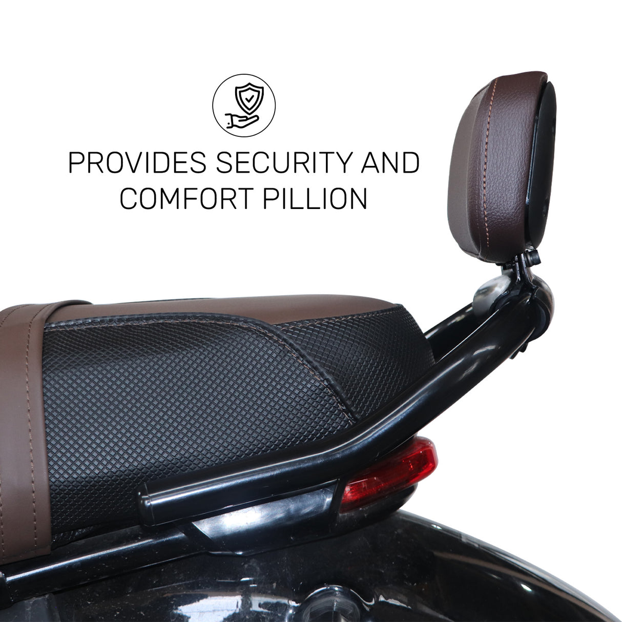 TVS Back Rest for RONIN – Comfort and Style for Long Rides