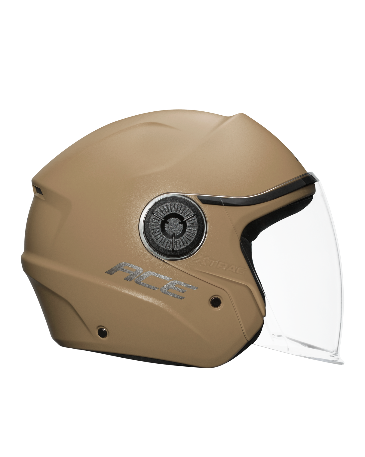 Xtrac Ace Half Face Helmet – ISI Certified Open Face Helmet for Men & Women
