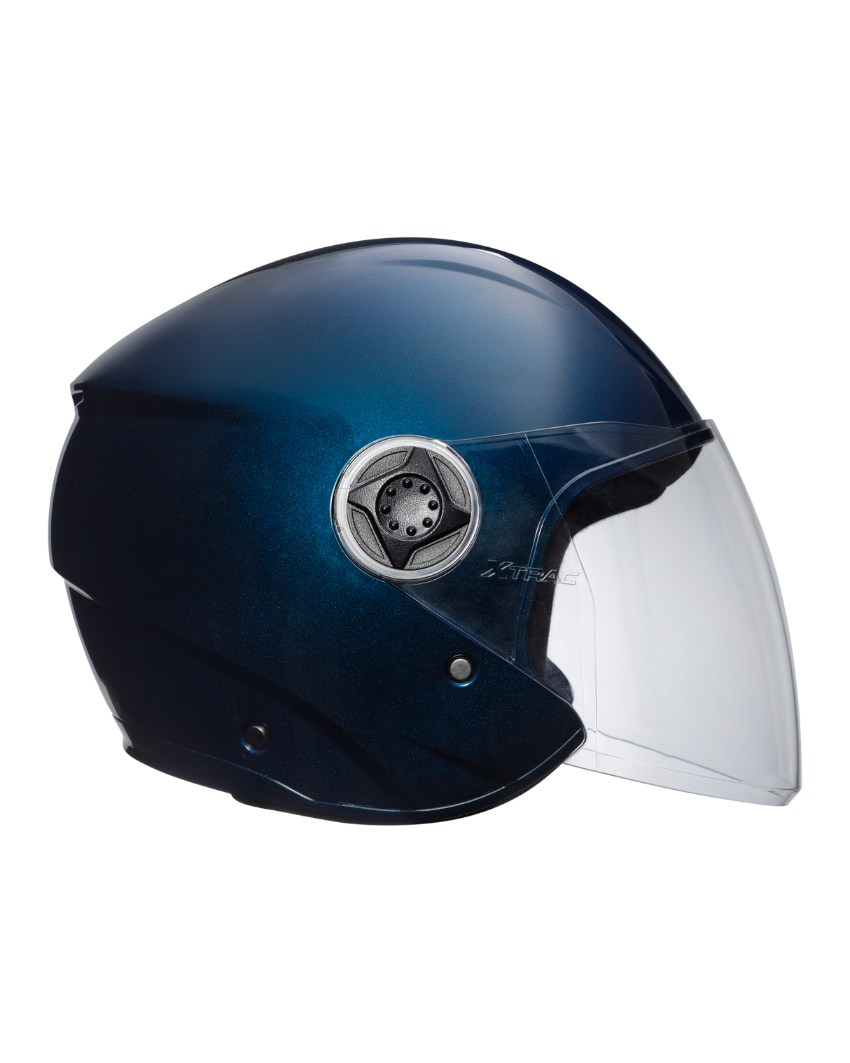 Xtrac Fit ISI Certified Half Face Helmet with Clear Visor – Lightweight Protection for All Two-Wheelers