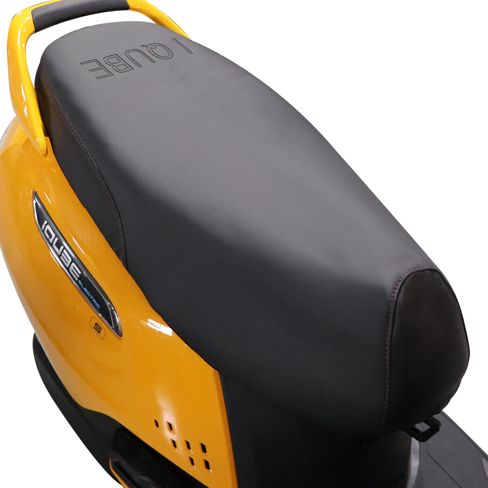 TVS Seat Cover Beige Brown - IQUBE | Premium Protection and Comfort for Your Ride