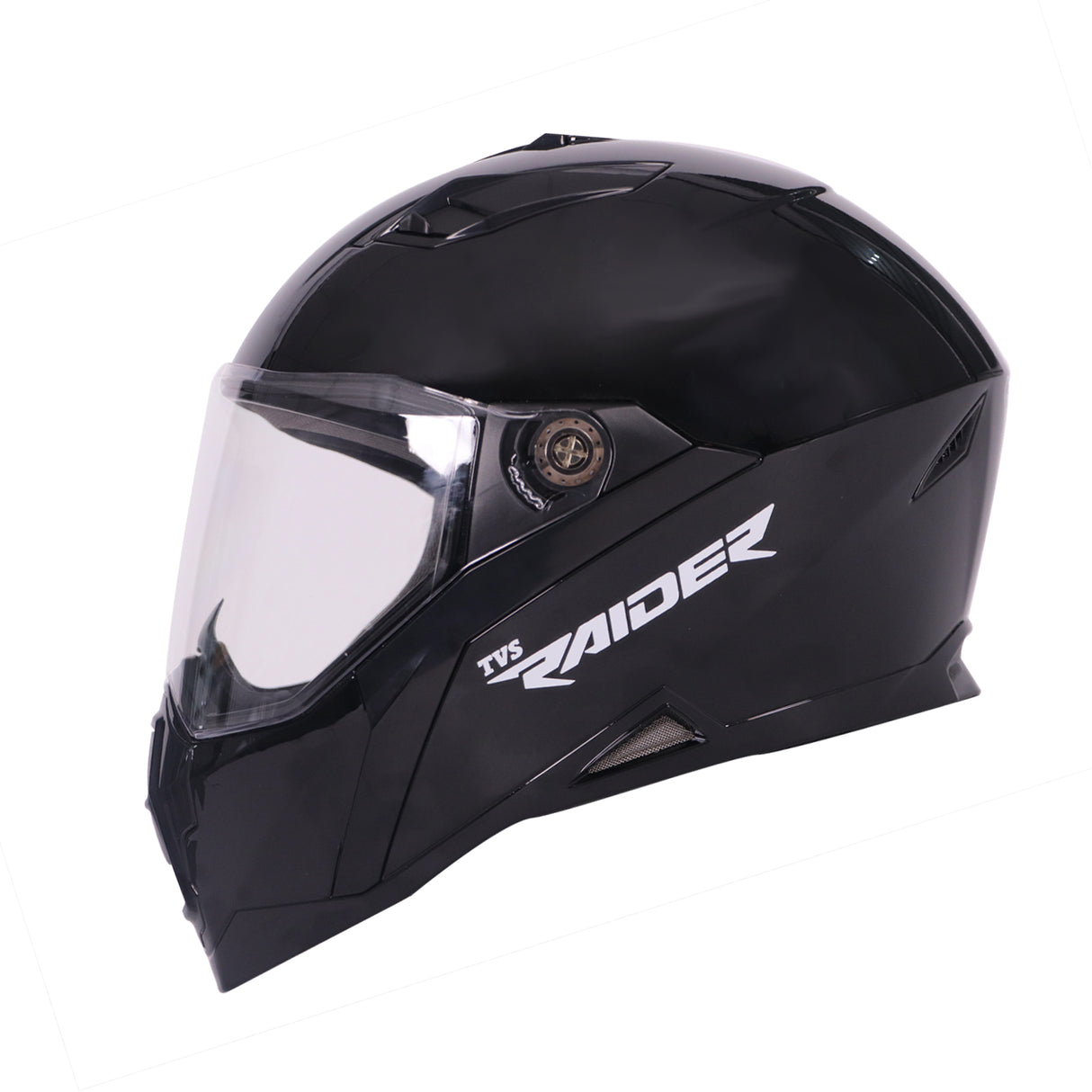 TVS Raider FF Black Helmet - Advanced Safety, Comfort & Style for Riders