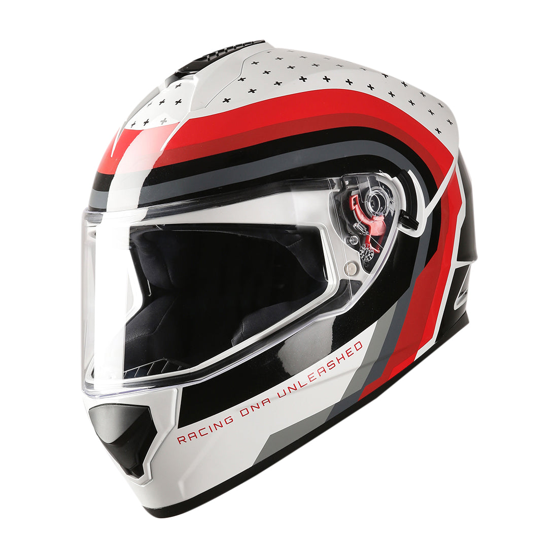 TVS Racing Phantom Series Full Face Helmet for Men | DOT & ISI Certified
