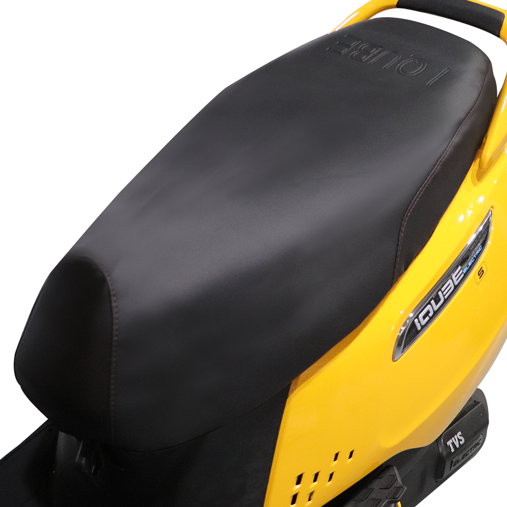 TVS Seat Cover Beige Brown - IQUBE | Premium Protection and Comfort for Your Ride