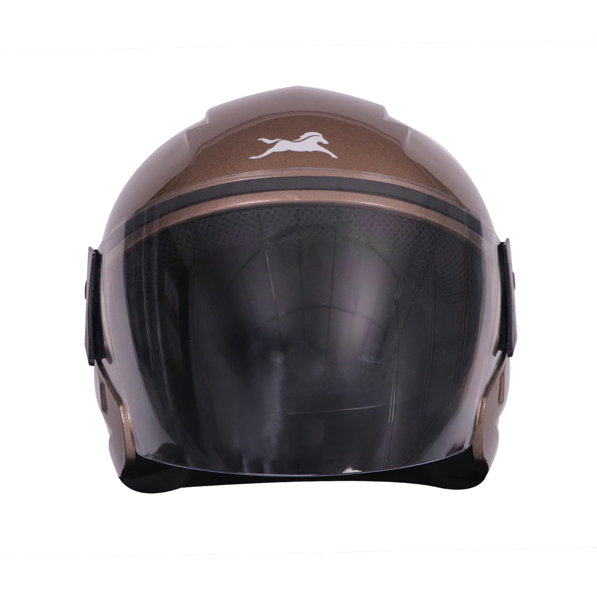 TVS iQube HF Walnut Brown Helmet - Premium Safety & Comfort for Every Ride