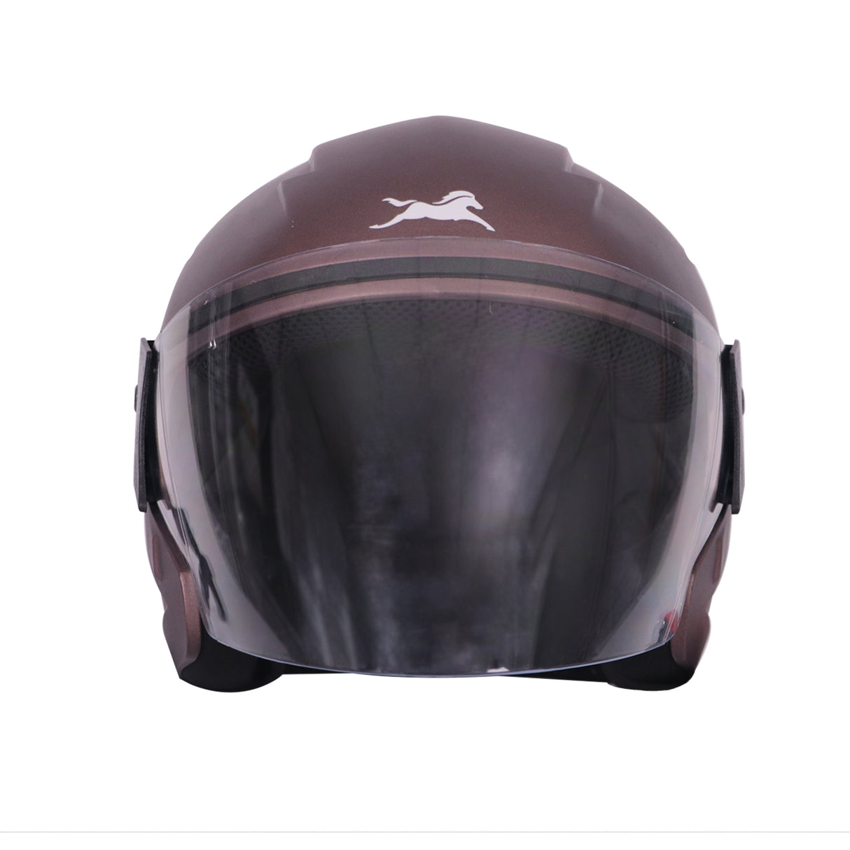 TVS iQube HF Copper Bronze Matte Helmet - Premium Safety & Style for Riders