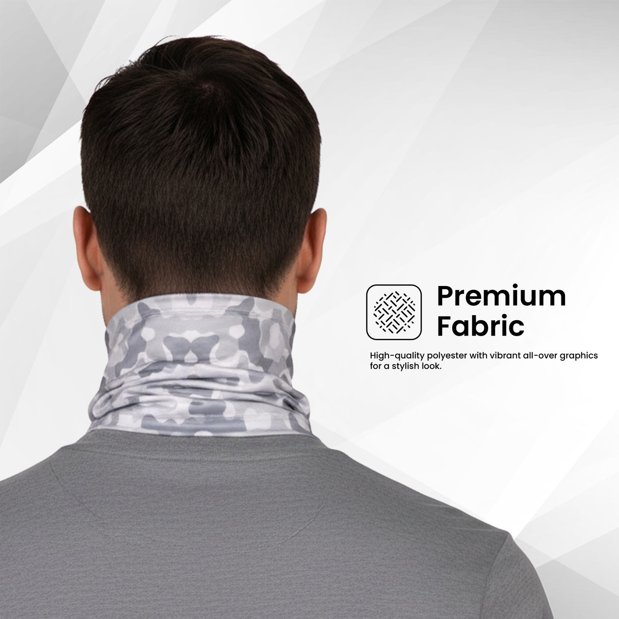 EverRide Eco All-Over Print Neck Gaiter | Seamless Comfort | Lightweight & Durable | UV Protected | Unisex