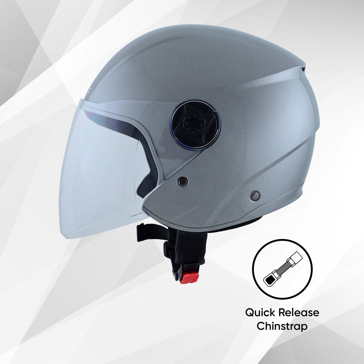 TVS iQube ISI Certified Open Face Helmet for Men & Women | Stylish, Lightweight & Safe