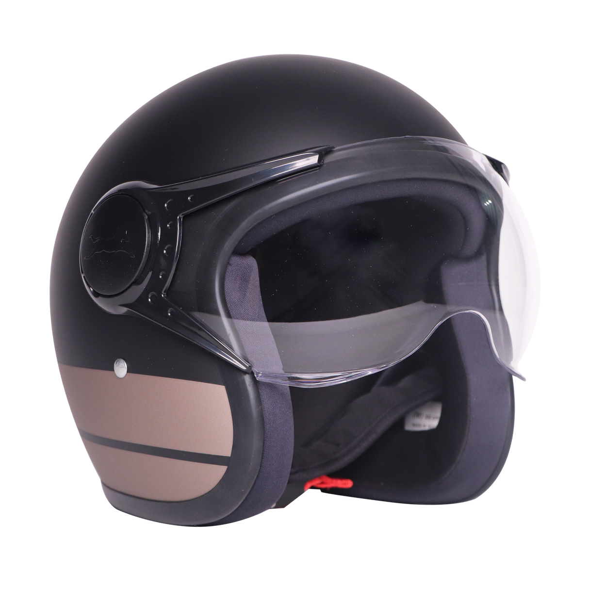 TVS J110 Half Face Helmet, Galactic Copper Matte | Lightweight & Stylish