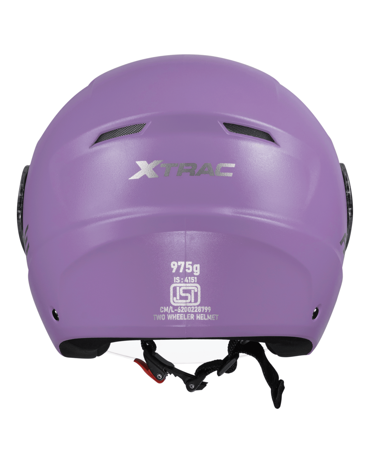 Xtrac Ace Half Face Helmet – ISI Certified Open Face Helmet for Men & Women