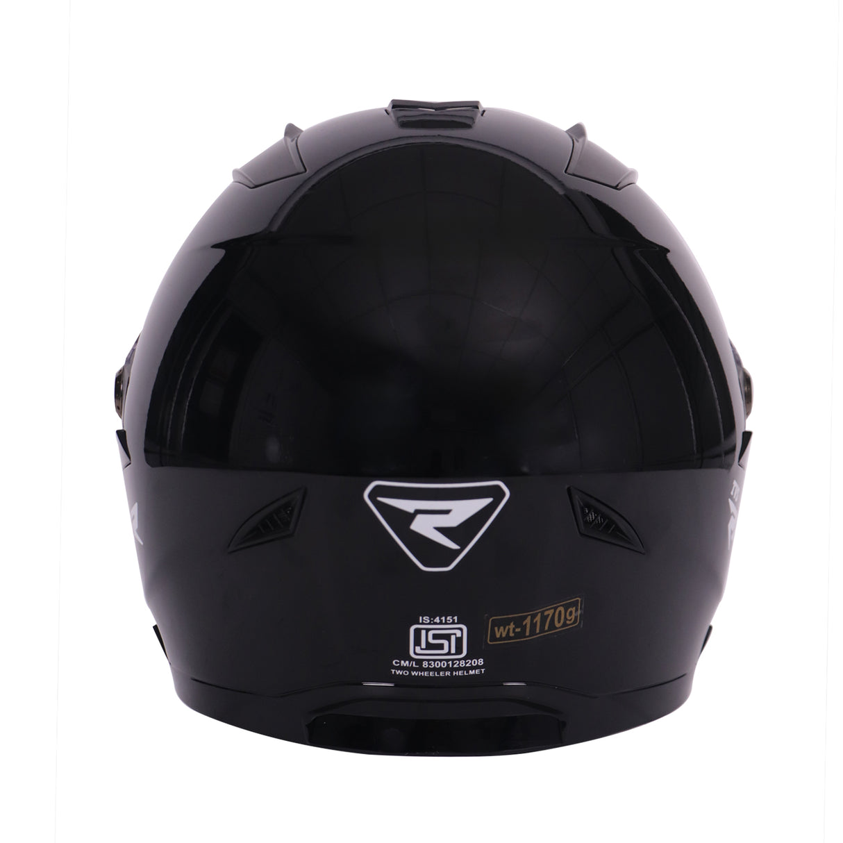 TVS Raider FF Black Helmet - Advanced Safety, Comfort & Style for Riders