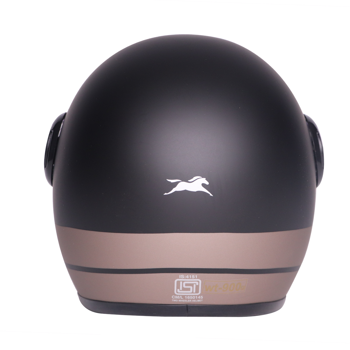 TVS J110 Half Face Helmet, Galactic Copper Matte | Lightweight & Stylish