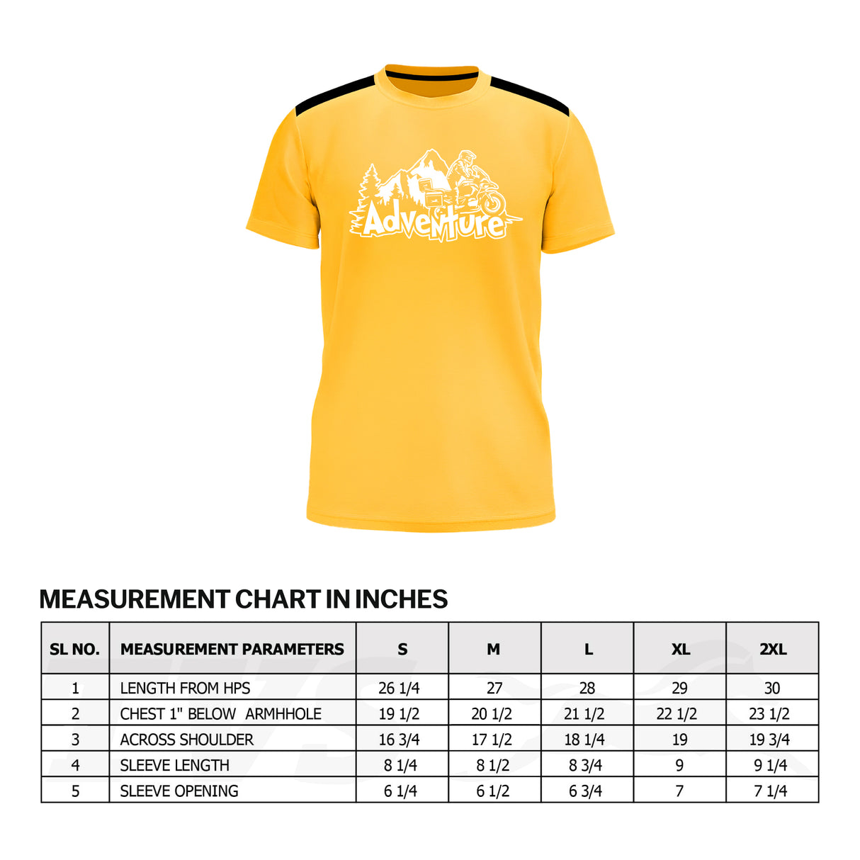 TVS Adventure Round Neck Cotton T Shirt | Glow in Dark