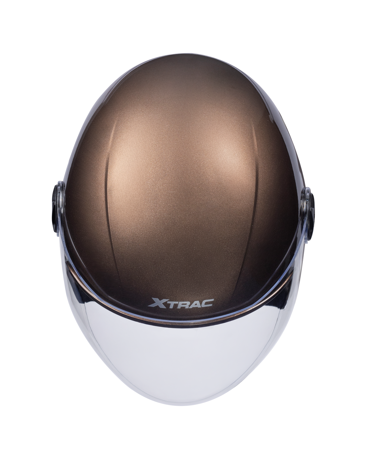 Xtrac Fit ISI Certified Half Face Helmet with Clear Visor – Lightweight Protection for All Two-Wheelers