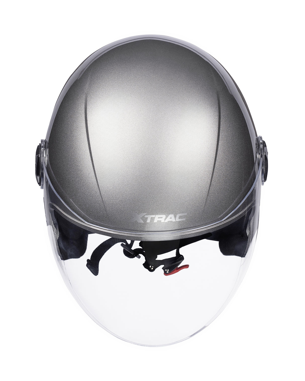 Xtrac Fit ISI Certified Half Face Helmet with Clear Visor – Lightweight Protection for All Two-Wheelers