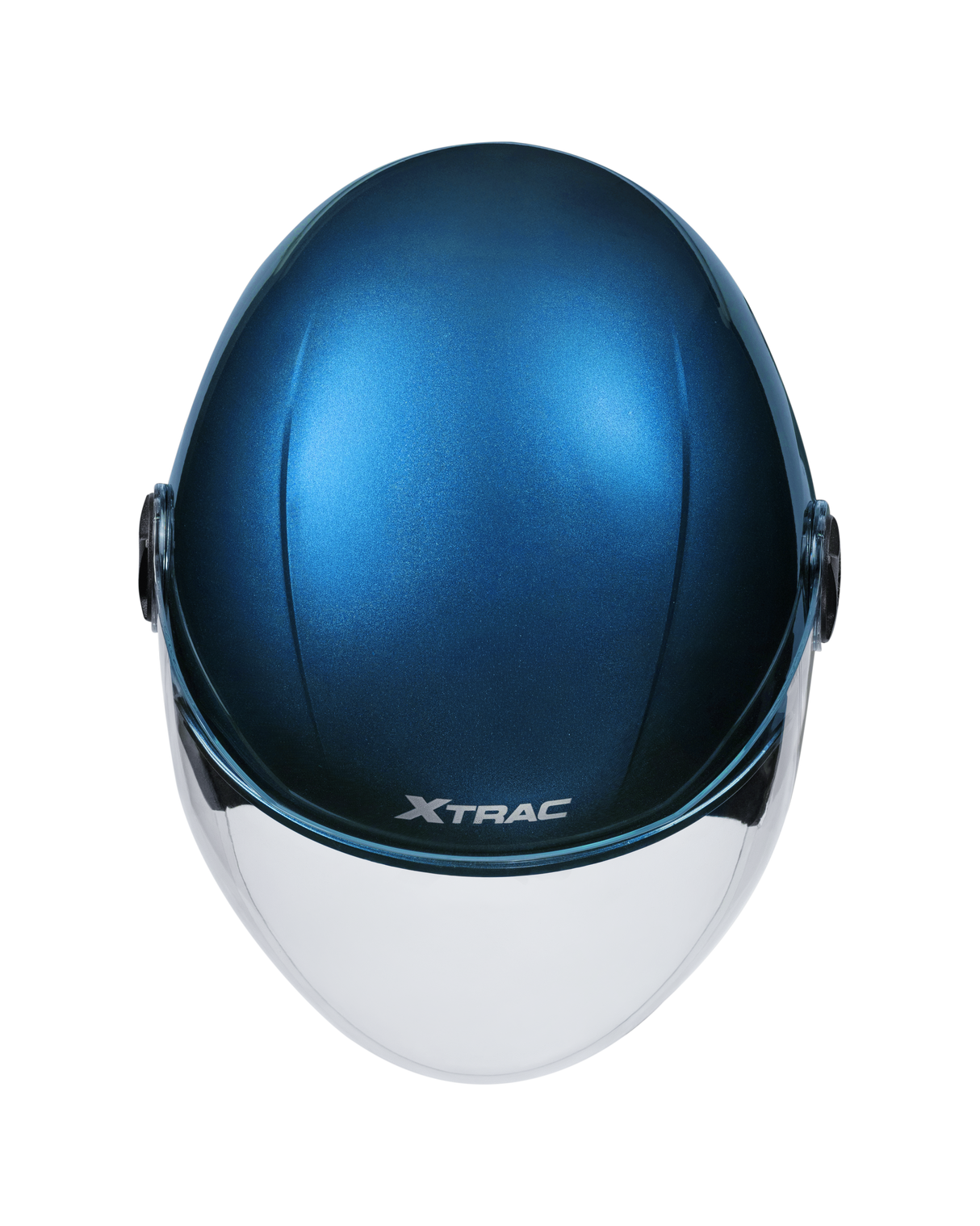 Xtrac Fit ISI Certified Half Face Helmet with Clear Visor – Lightweight Protection for All Two-Wheelers