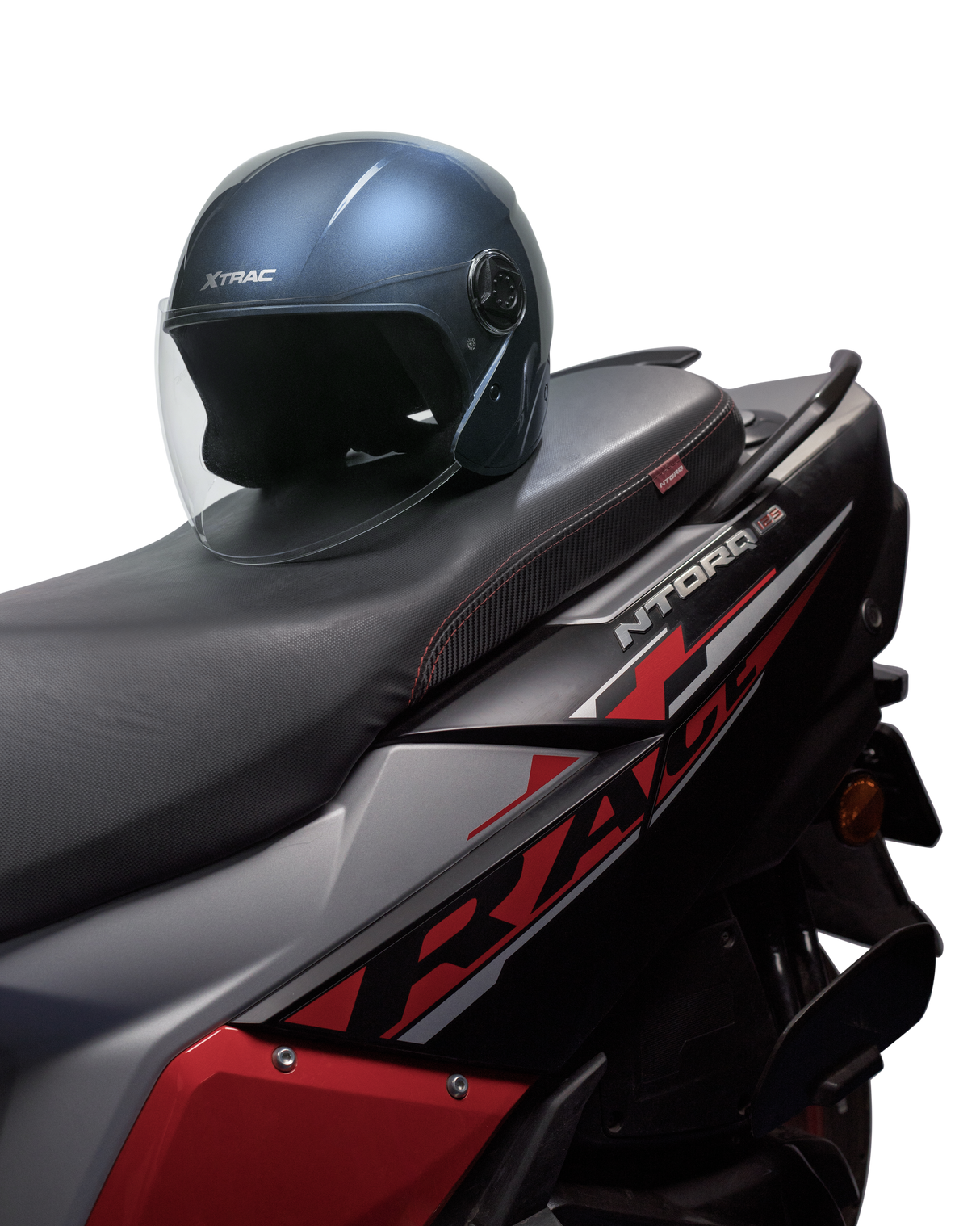 Xtrac Fit ISI Certified Half Face Helmet with Clear Visor – Lightweight Protection for All Two-Wheelers