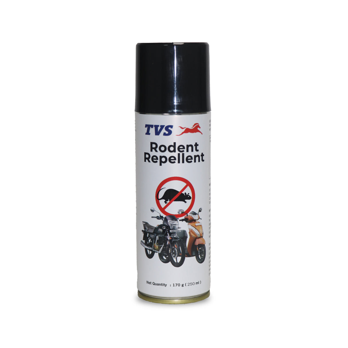 TVS Rodent Repellent VST Spray – 200 ml | Non-Toxic, Long-Lasting Protection for Motorcycles & Scooters