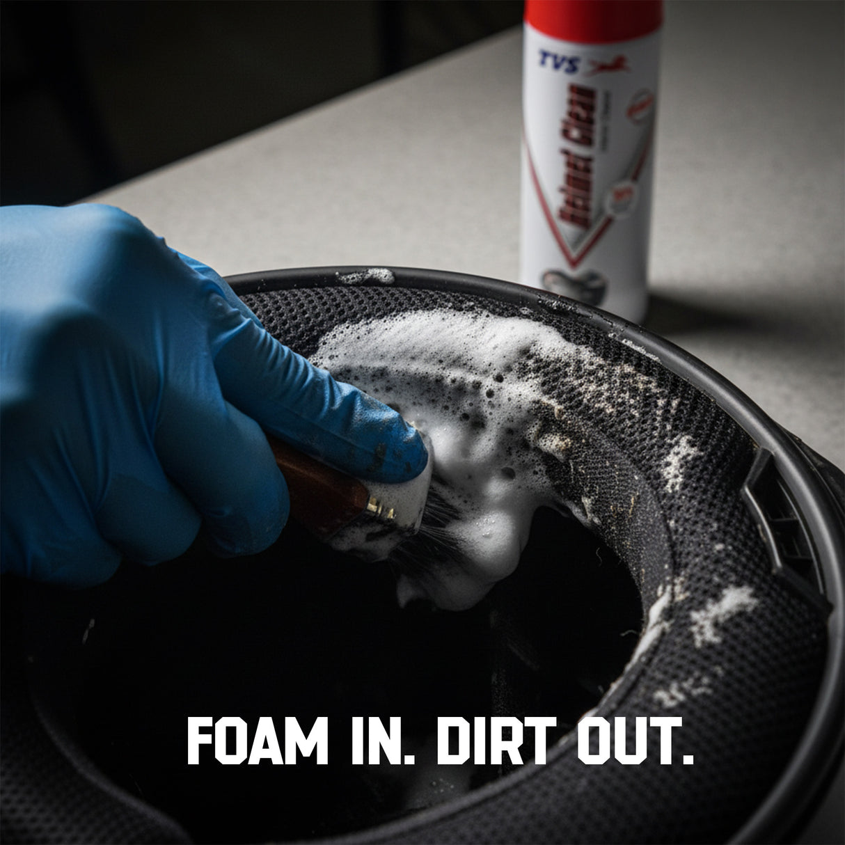 TVS Helmet Cleaner – Ultimate Hygiene Solution for 2-Wheeler Helmets