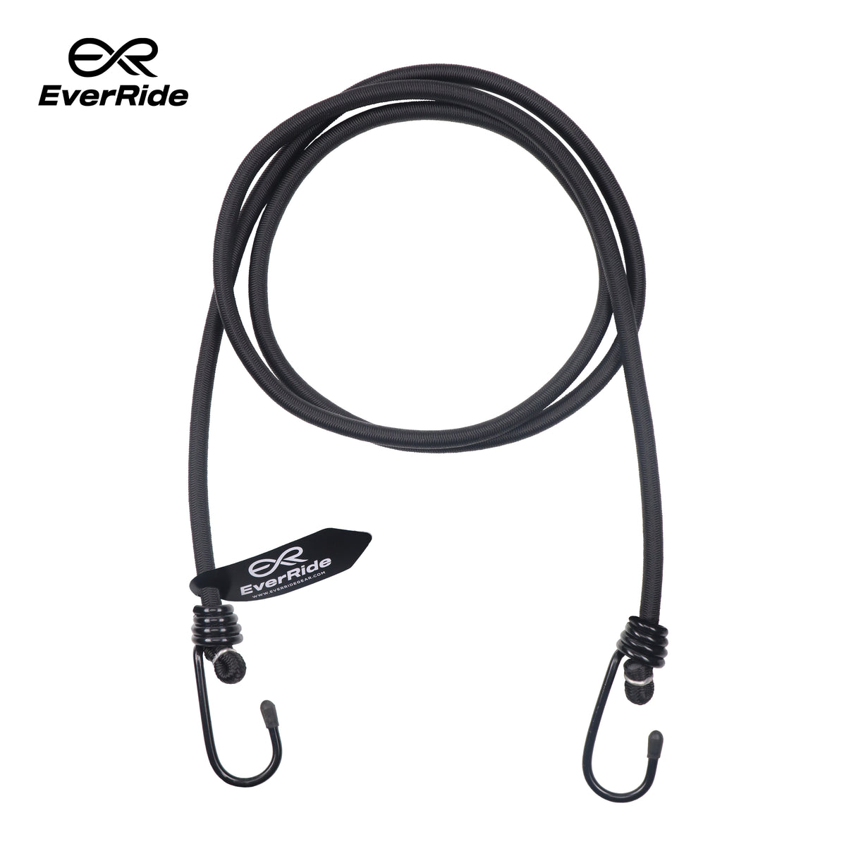 EverRide Heavy Duty Bungee Cord – 2 Feet | Color; Black
