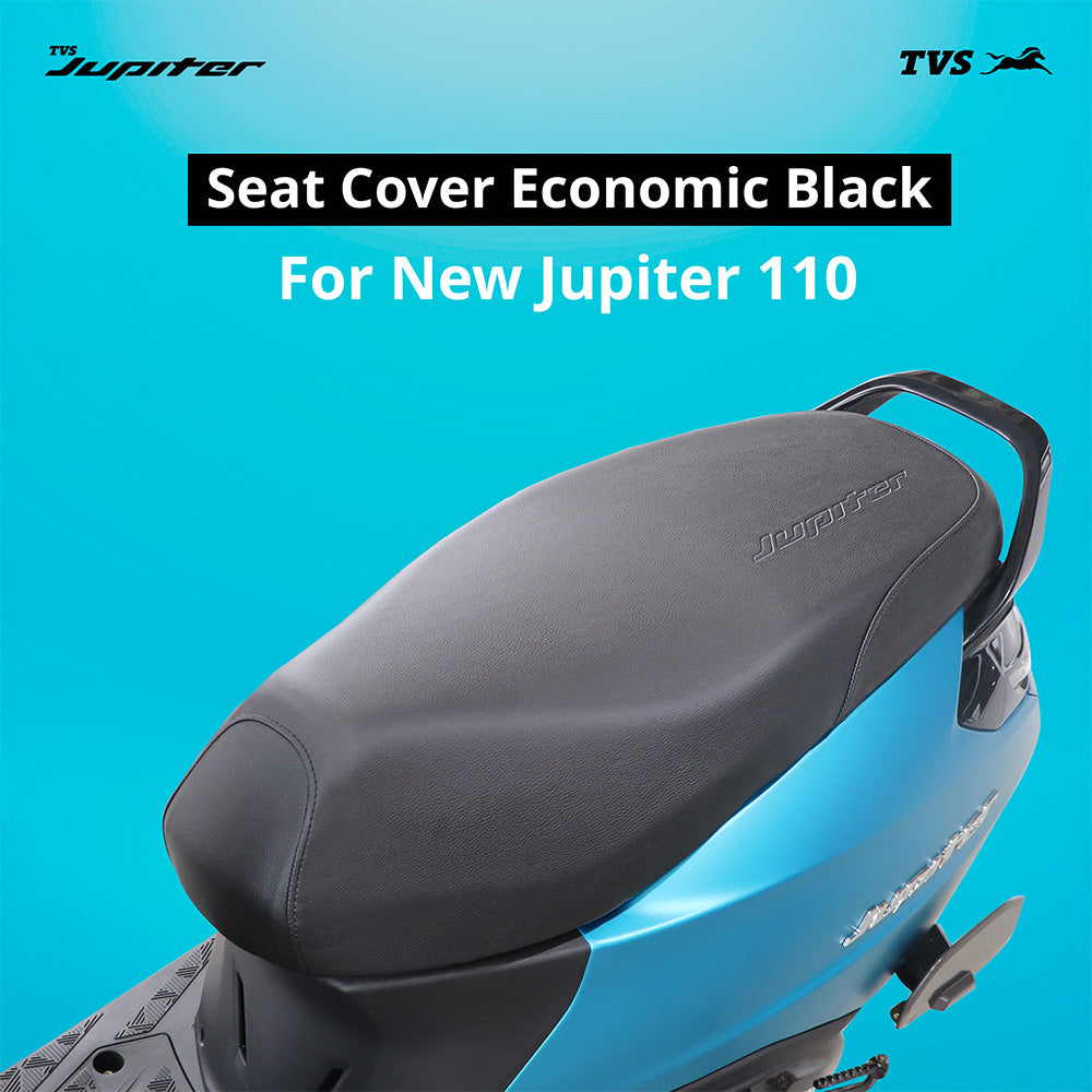 Seat Cover Black Eco for Jupiter 110 | Durable & Premium Look