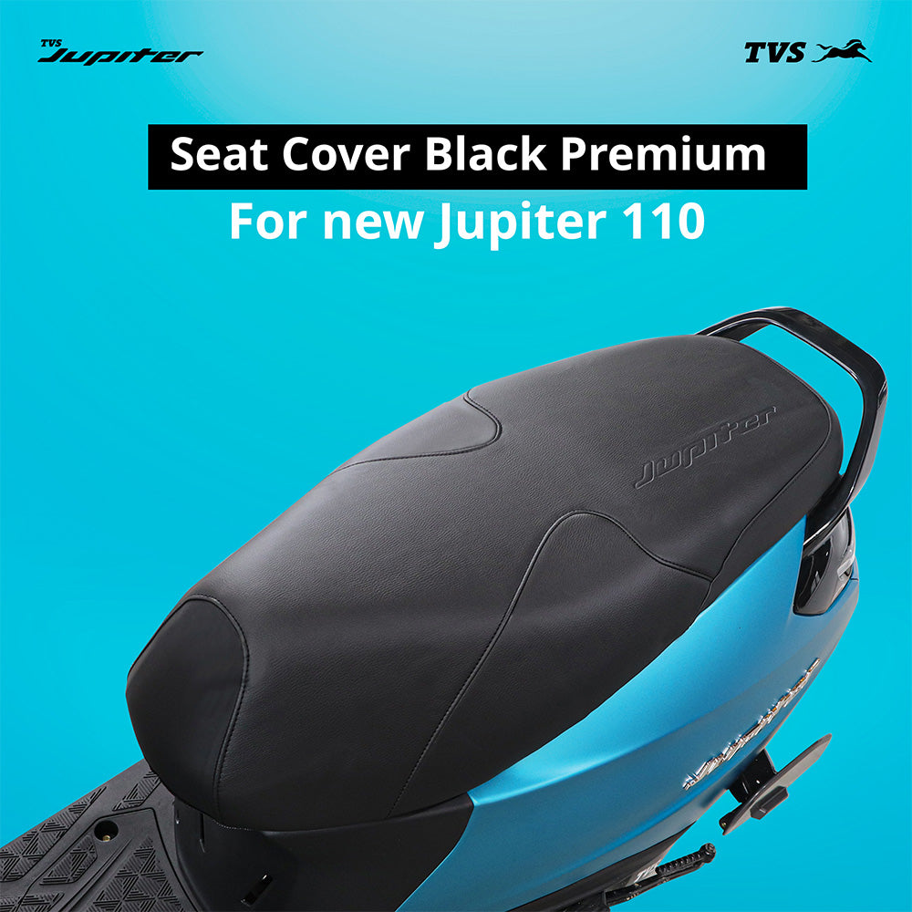 Premium Black Seat Cover for Jupiter 110 | Durable & Comfortable