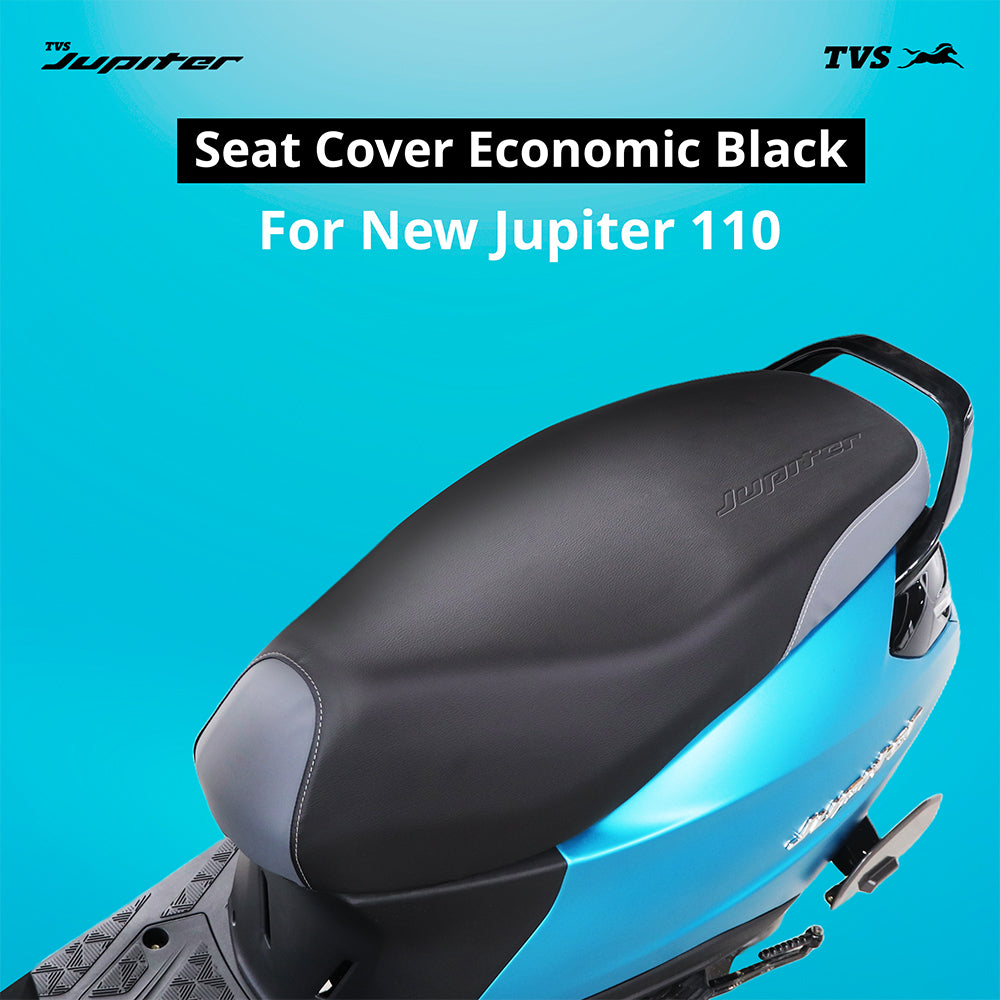Seat Cover Black Grey Eco for Jupiter 110 | Durable & Stylish