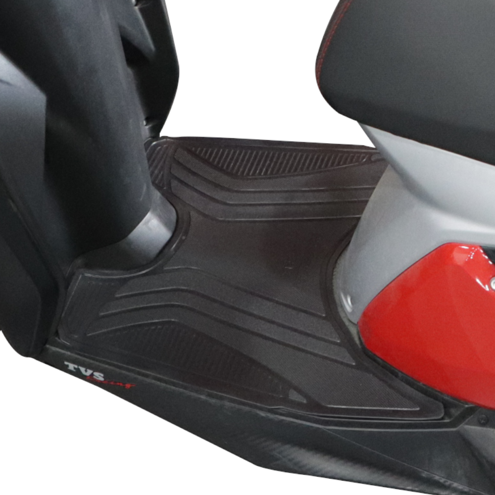 TVS Floor Mat ECO 1 – Custom-Fit, Non-Slip, Weather-Resistant Scooter Floor Mat