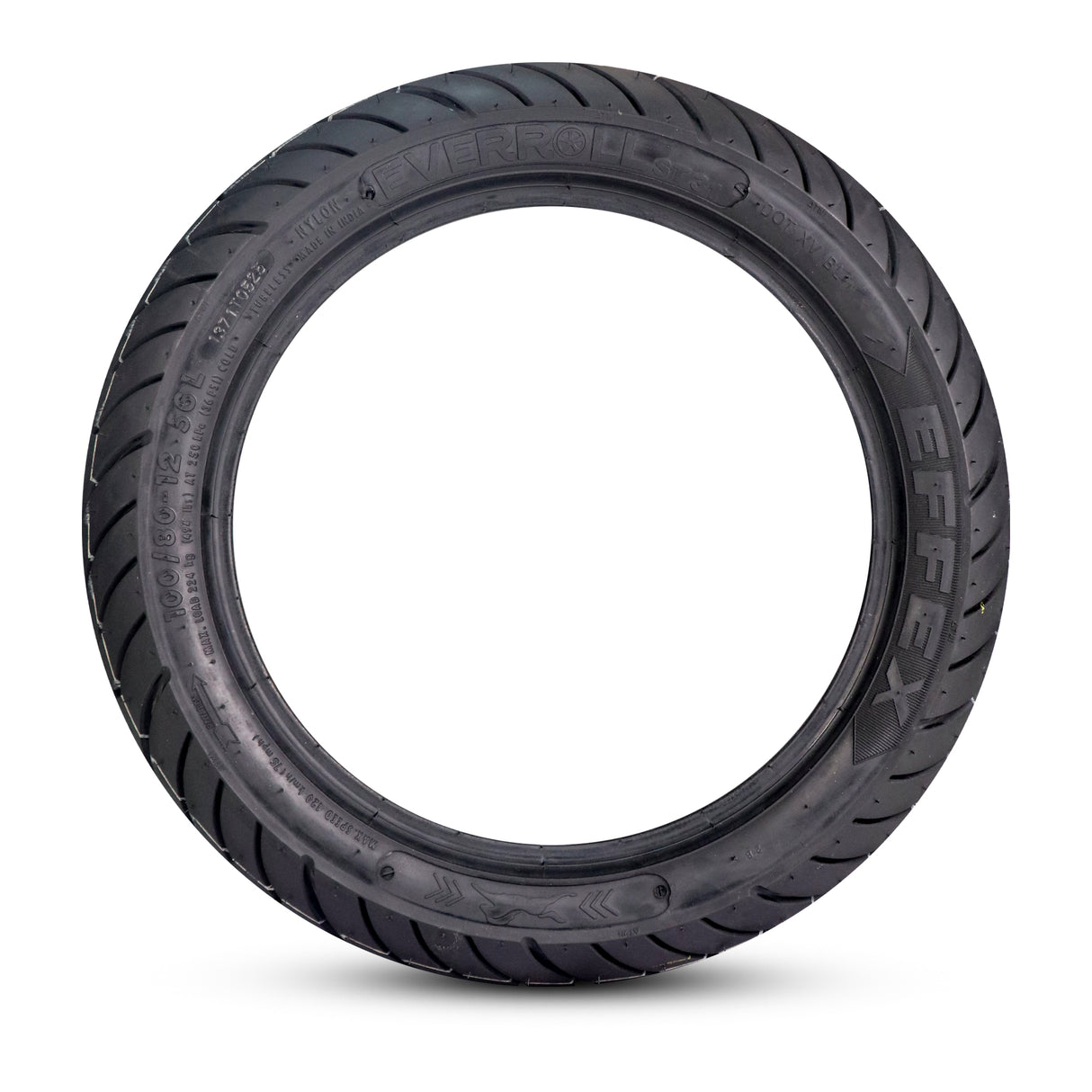 EverRoll Front Tubeless Nylon Tyre - 100/80-12 TL TO ST31 | Vehicle Compatibility - TVS Ntorq