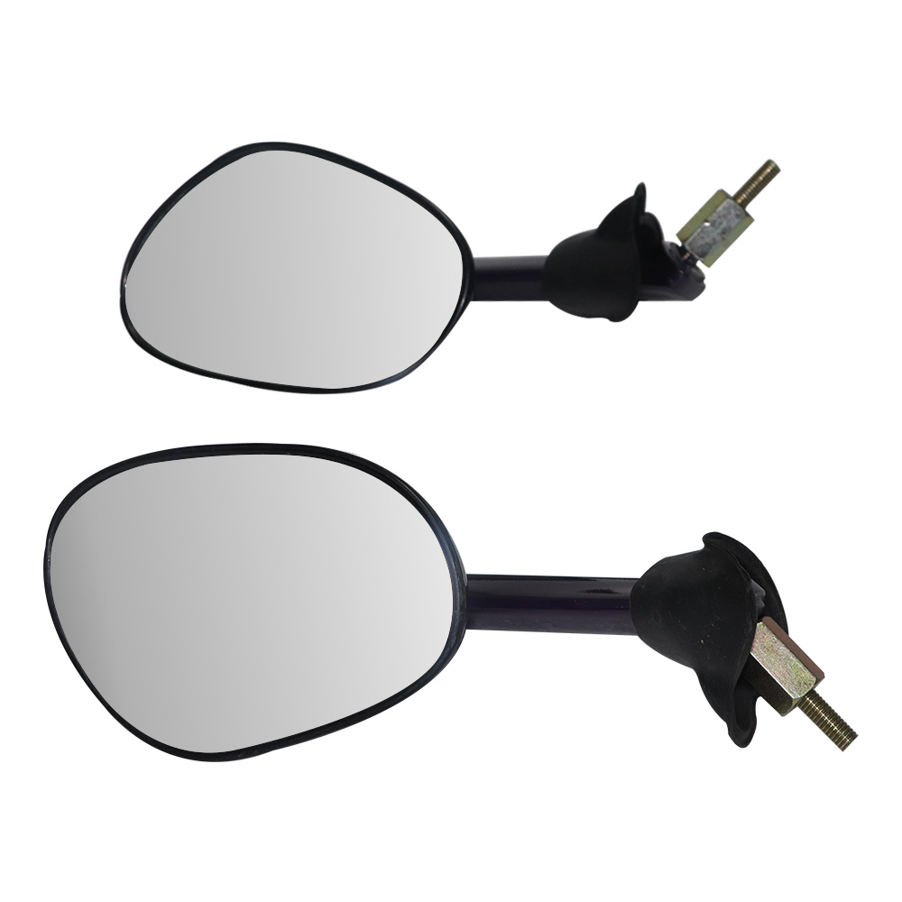 TVS PEP+ Deep Purple Assembly Mirror - Durable & Stylish