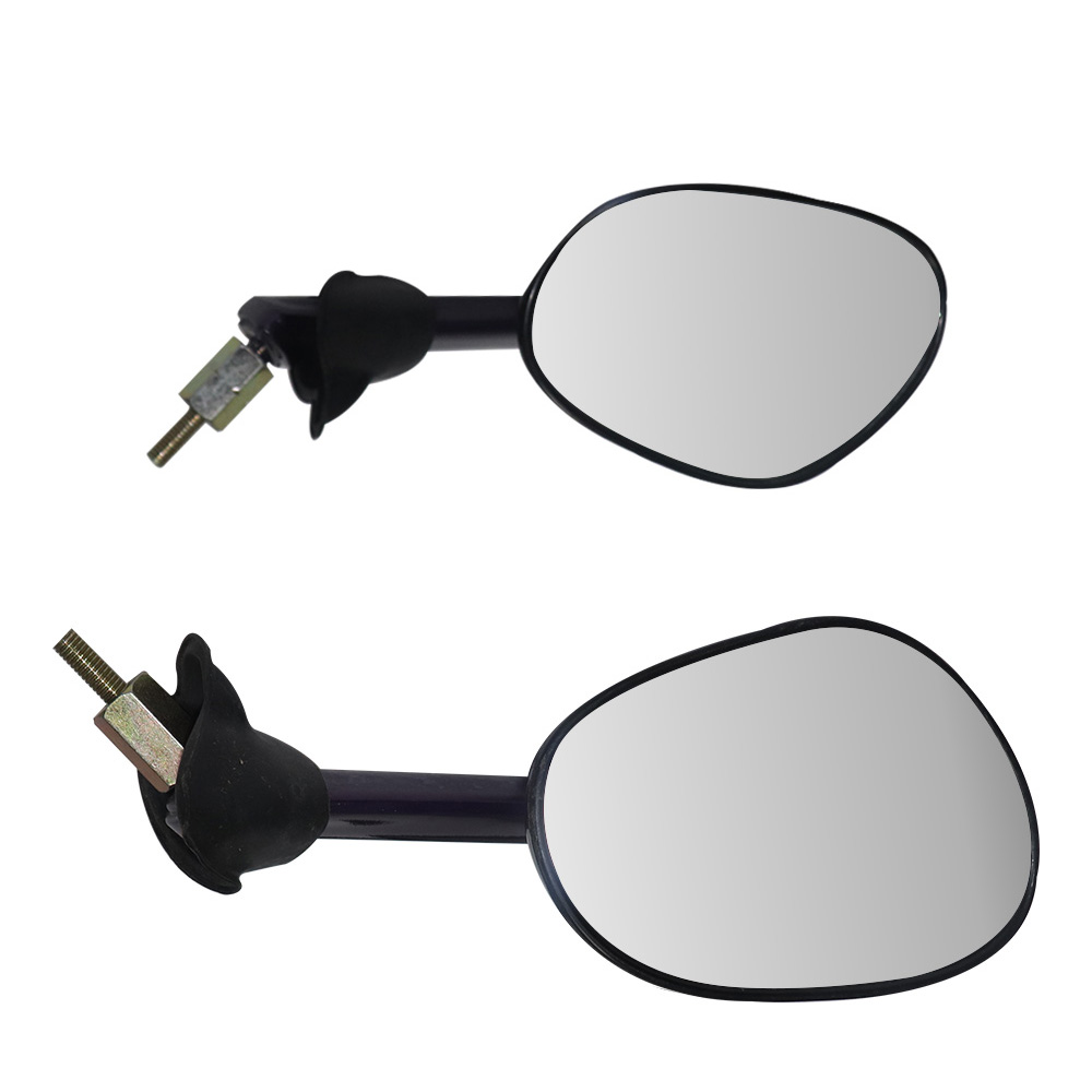 TVS PEP+ Deep Purple Assembly Mirror - Durable & Stylish